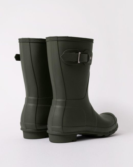 Hunter Black Original Short Wellies
