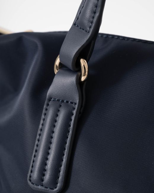 Tommy Hilfiger Blue Poppy Th Small Tote Bag