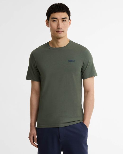 Barbour Green Small Logo T-Shirt for men