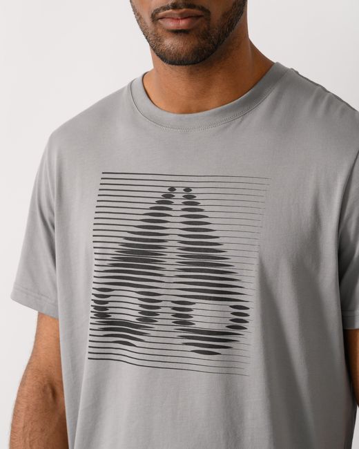 Moose Knuckles Gray Raydaze T-Shirt for men