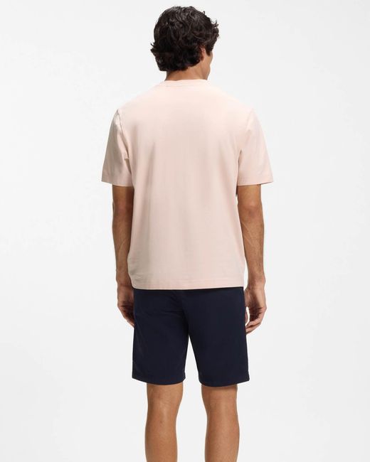 Boss Natural Tchup Crew Neck Small Logo T-Shirt for men