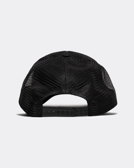 Barbour Black Heli Trucker Cap for men