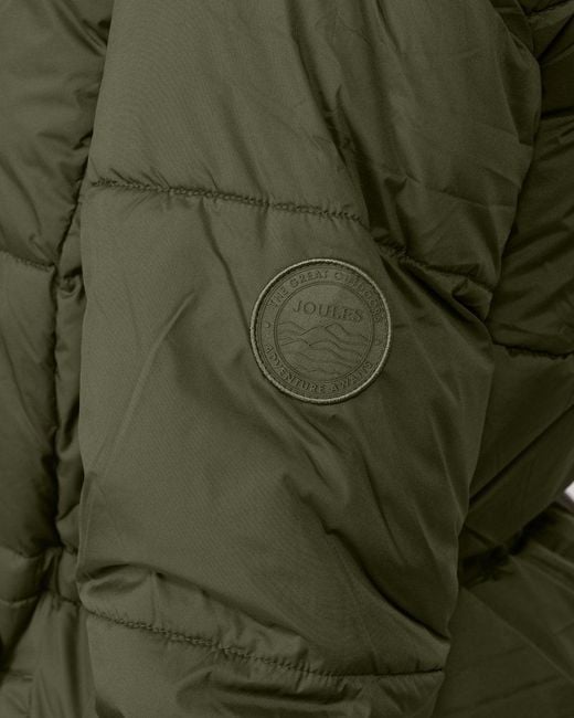 Joules mens puffer jacket sales