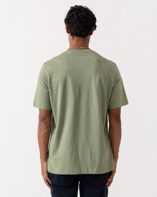 Paul Smith Green Ps Regular Fit Chain Graphic T-Shirt for men