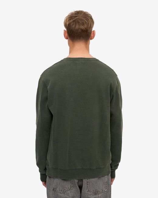 COLORFUL STANDARD Green Classic Organic Crew Neck Sweatshirt for men