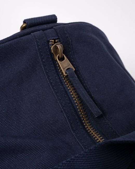 Gant Blue Tonal Shield Duffle Bag for men