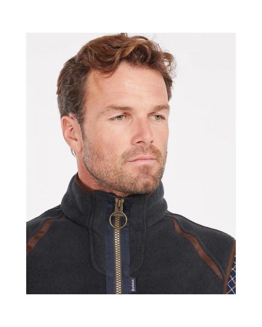 Barbour Fleece Langdale Gilet in Navy 