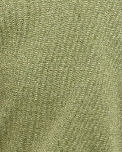Barbour Green Pima Cotton Crew Sweatshirt for men