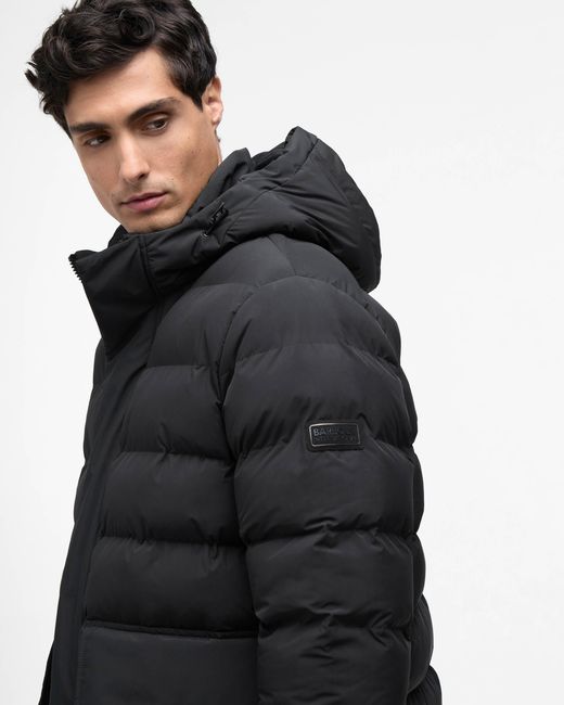 Barbour Black Dalesmith Puffer Jacket for men