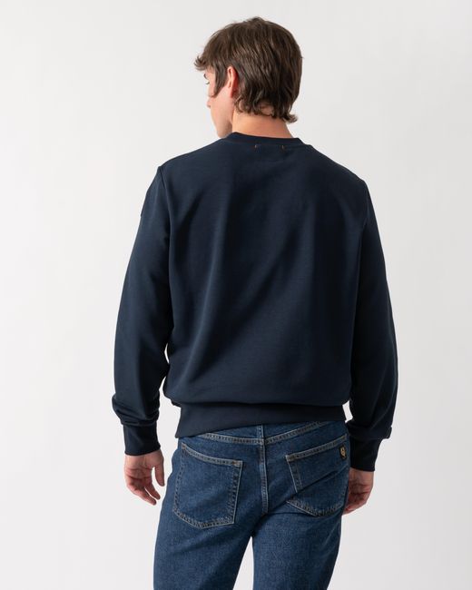 Parajumpers Blue K2 Crew Neck Sweatshirt for men