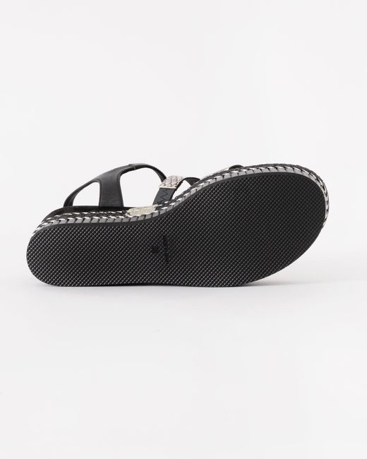 Kanna Black Grisel Sandals