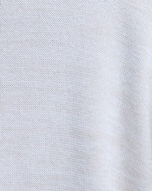 Barbour White Peyton Knitted Jumper