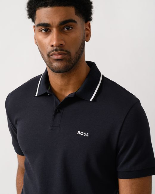 Boss Black Paddy Slim-Fit Polo Shirt for men