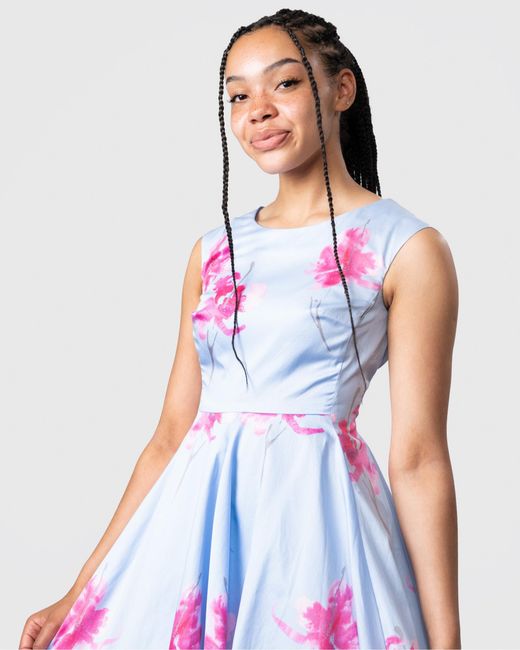 Joules White Amelie Dress