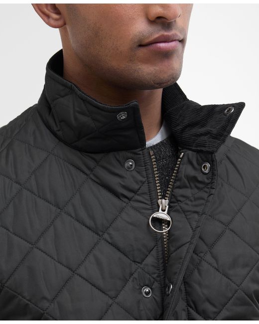 Barbour Blue Chelsea Sportsquilt Jacket for men