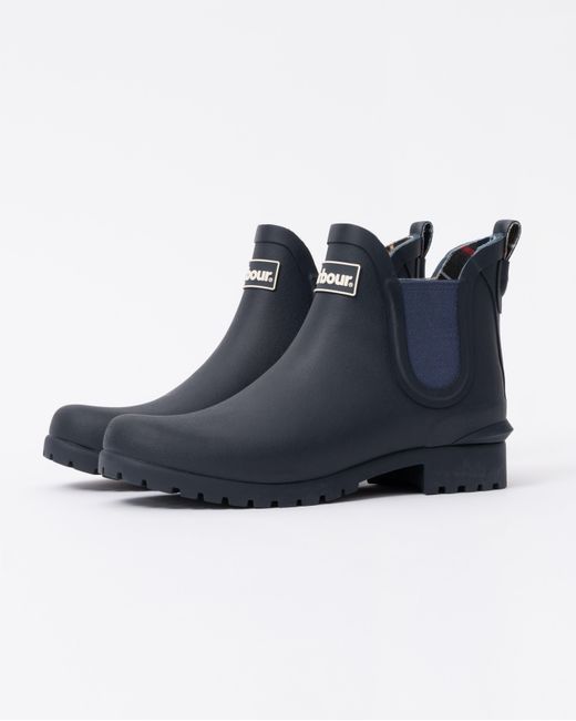 Barbour Blue Wilton Wellingtons