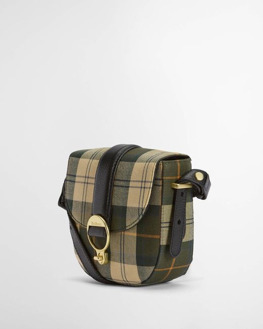 Barbour Natural Elm Tartan Crossbody Bag