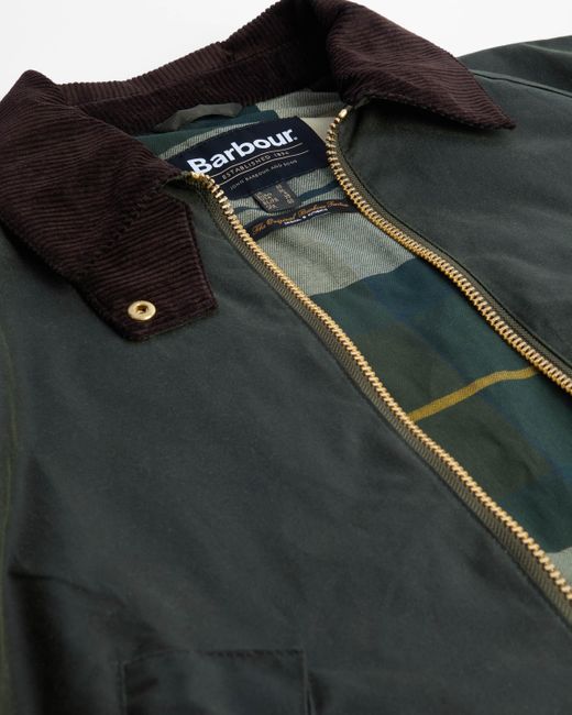 Barbour Black Arlene Wax Jacket