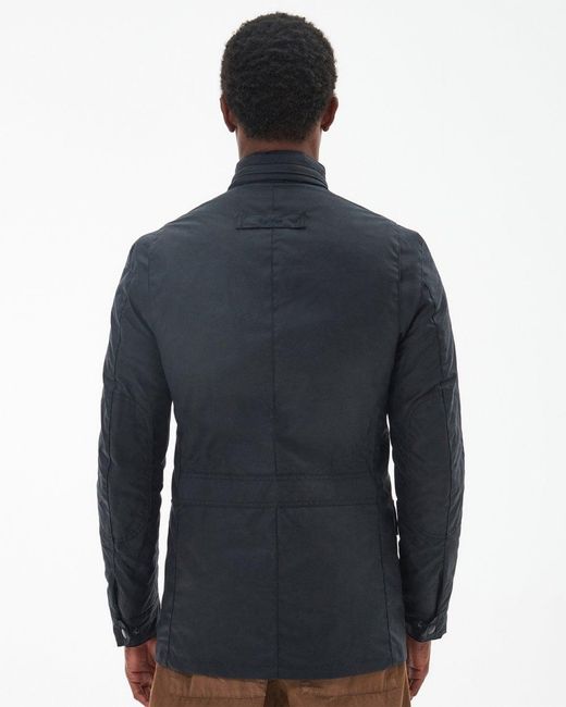 Barbour Blue Corbridge Wax Jacket for men