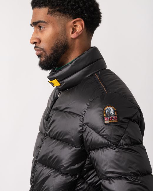 Parajumpers Black Dillon Down Jacket for men