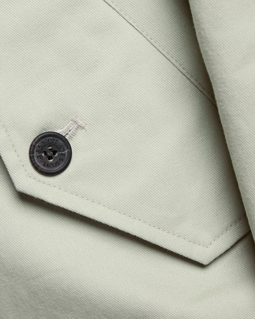 Lyle & Scott Gray Cotton Harrington Jacket for men