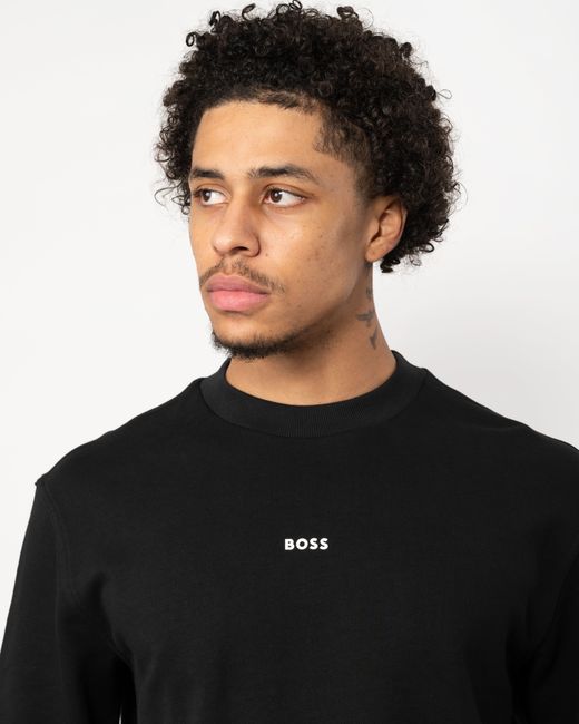 Boss Black Wesmallcrew Sweatshirt for men