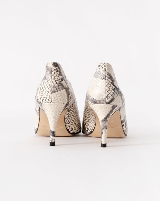 Elia B White Dakota Heeled Shoe