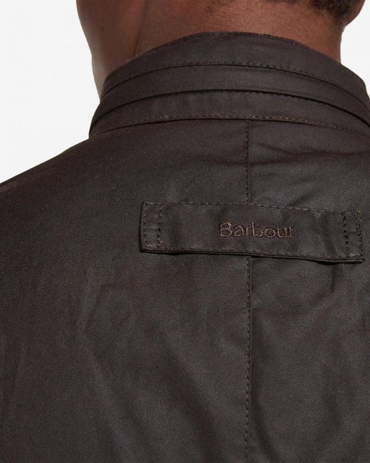 Barbour Black Corbridge Wax Jacket for men