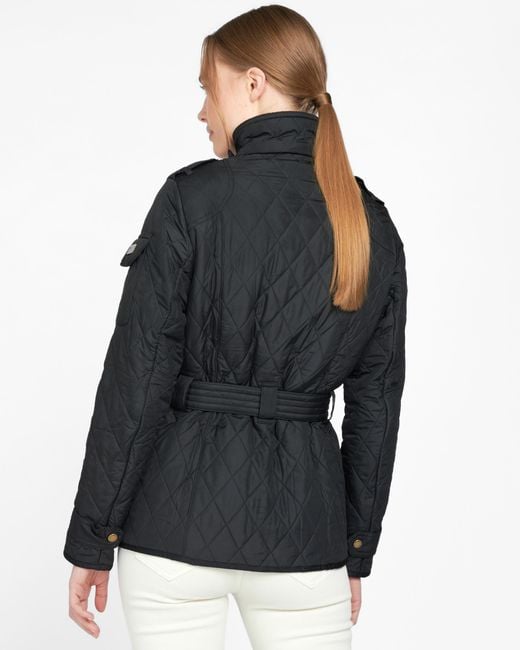 Barbour Black Tourer Polarquilt