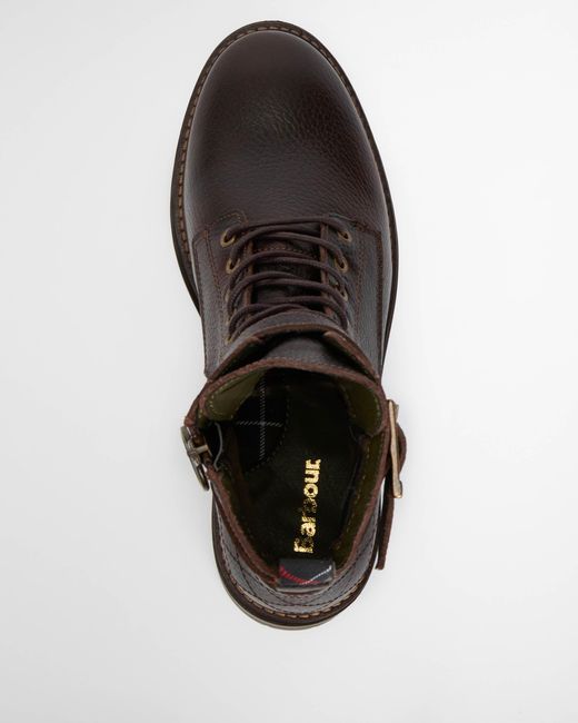 Barbour Black Heidi Lace Up Boot