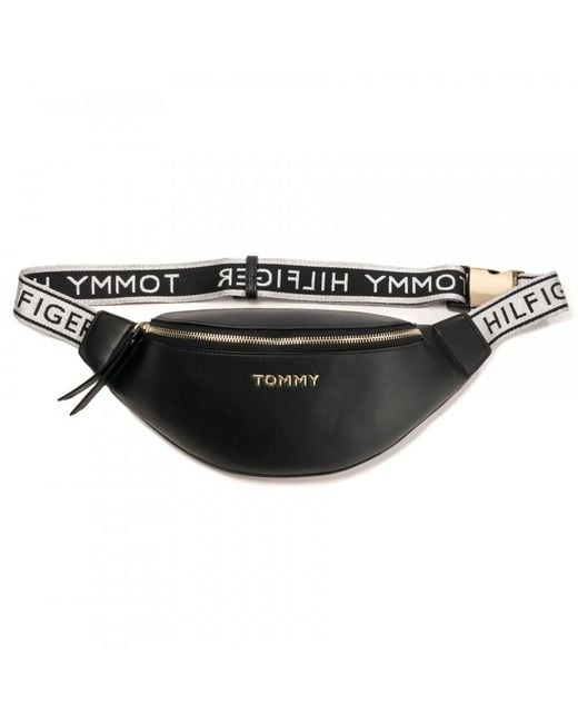 Tommy Hilfiger Black Womens Iconic Bumbag