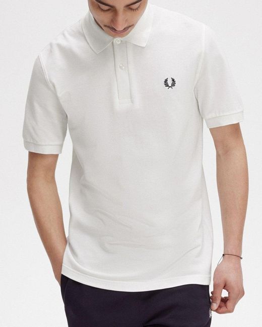 Fred Perry White Original Tennis Shirt Nos for men