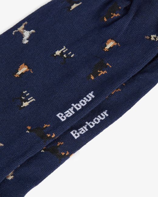 Barbour Blue Mavin Socks for men