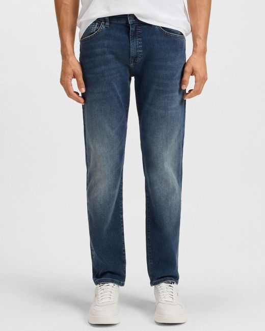 Boss Blue Re.Maine Regular-Fit Jeans for men