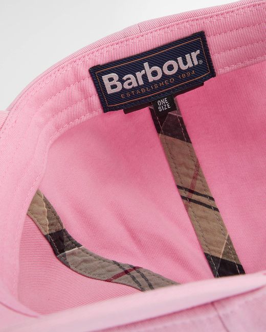 Barbour Pink Cascade Sports Cap for men