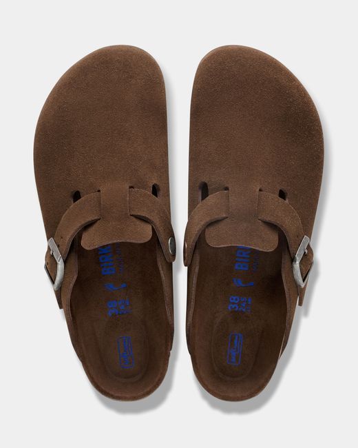 Birkenstock Brown Boston Carafe Tonal Fb Clogs