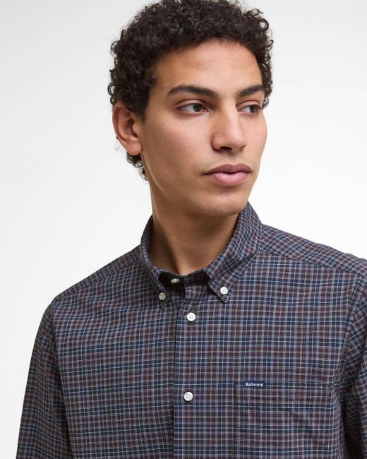 Barbour Blue Lomond Tailored Shirt for men