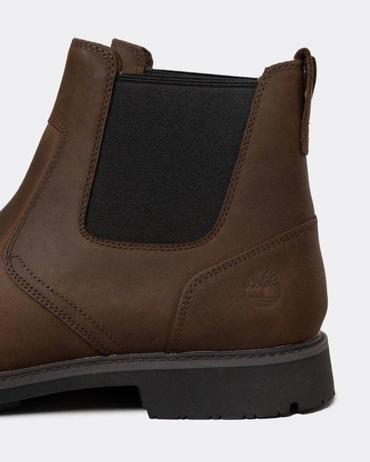 Timberland Brown Earthkeepers Stormbuck Chelsea Boot for men