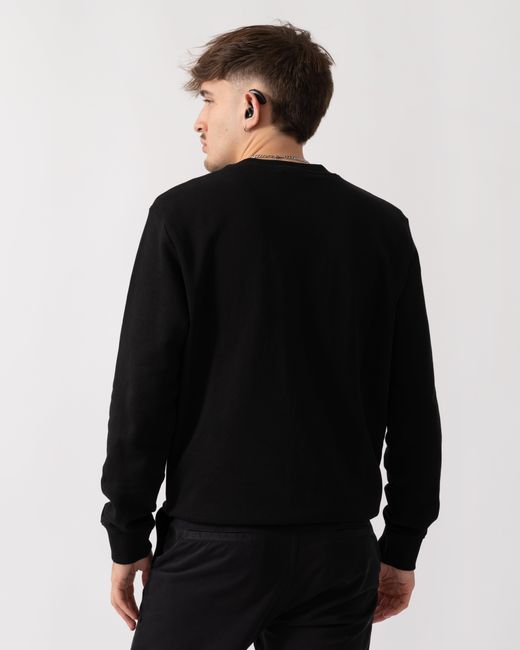 HUGO White Duragol222 Large Label Logo Sweatshirt Nos Size: M for men
