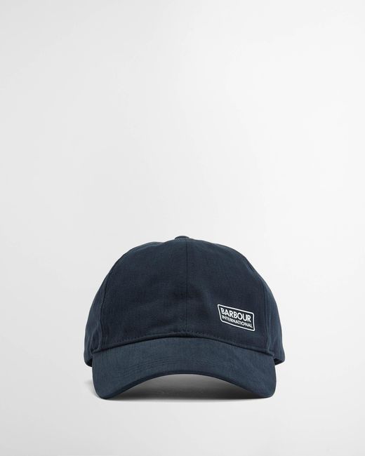 Barbour Blue Norton Drill Cap for men
