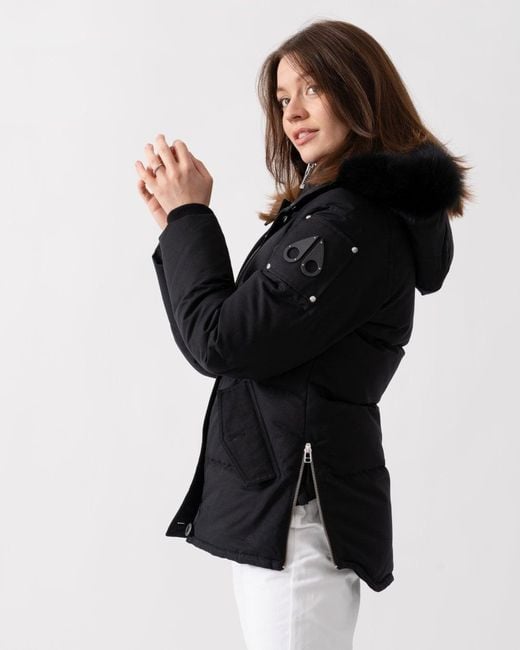 Moose Knuckles Black 3Q Jacket Size: M