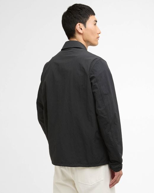 Barbour Black Coach Casual Jacket for men