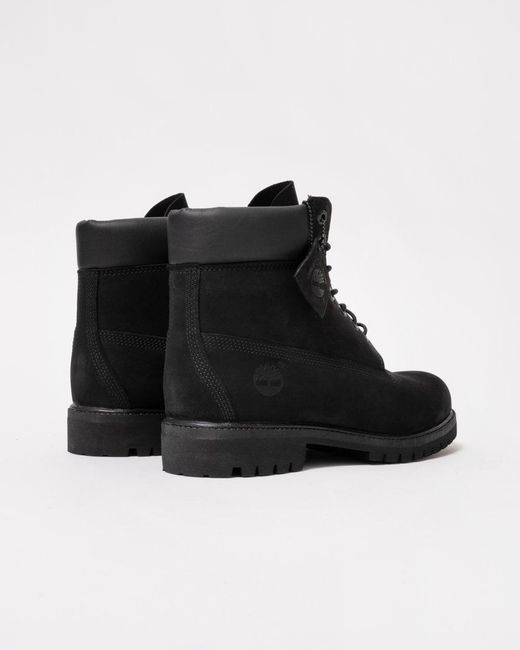 Timberland Black Premium 6 Inch Waterproof Boots for men