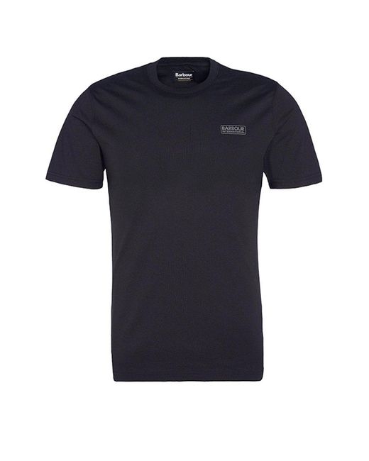 Barbour Blue Small Logo T-Shirt for men