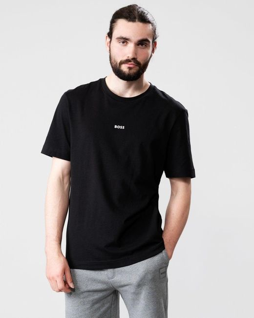 Boss Black Tchup Crew Neck Small Logo T-Shirt Nos Size: M for men
