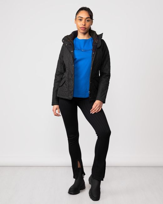Barbour Black Millfire Quilted Jacket