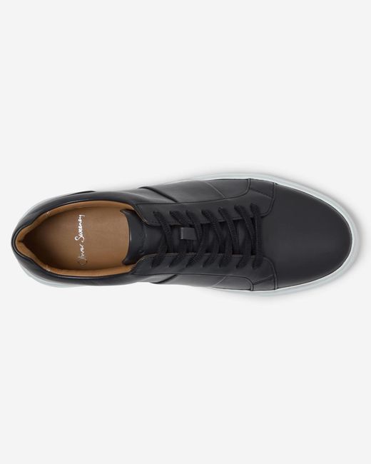 Oliver Sweeney Blue Kendal Leather Trainers for men