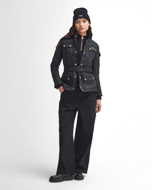 Barbour Black Polarquilt Jacket