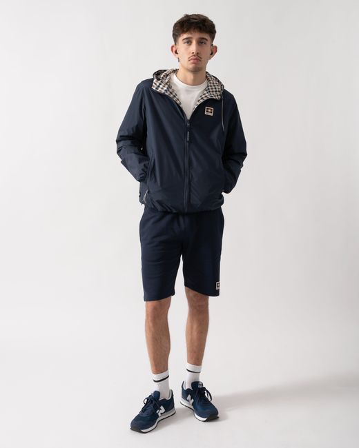 Aquascutum Blue Rlg Badge Reversible Sailor Jacket for men