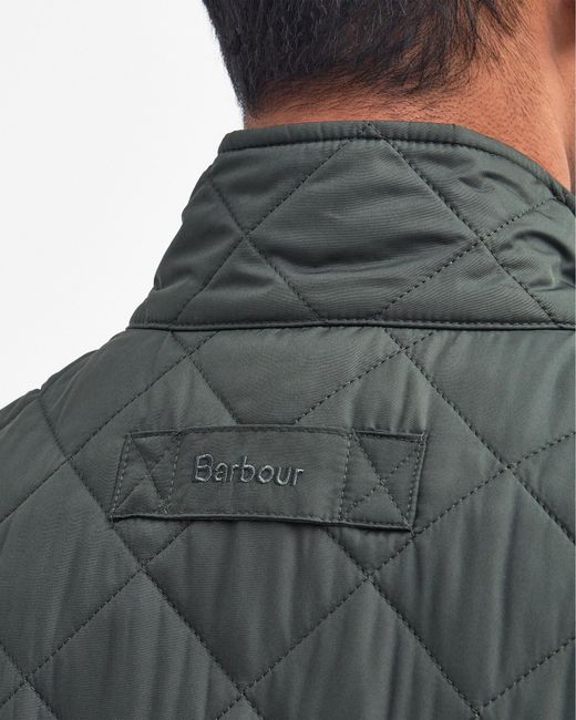 Barbour Gray New Lowerdale Gilet for men